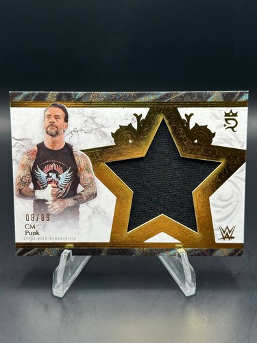2025 topps royalty wwe punk - cm,